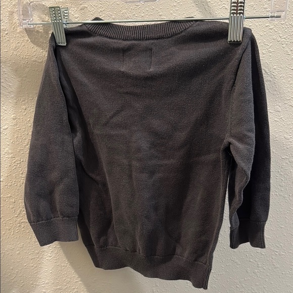 Place Kids Argyle Sweater - Gray, Black, White - Picture 4 of 4